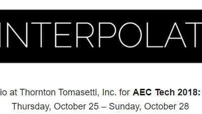 VisualARQ asiste a la AEC Tech 2018: Interpolations en Nueva York