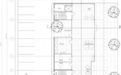 Progetto di un utente di VisualARQ: Centro di innovazione, Houston