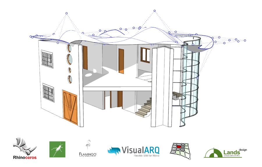 Learn VisualARQ in the Rhino for Architecture Online Course, February 2019