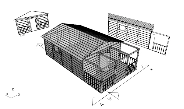 Meshes in section views