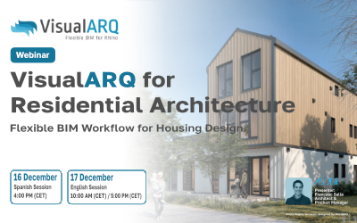 Webinar: VisualARQ for residential architecture